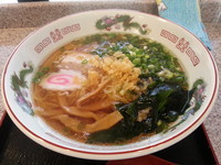 「和風らーめん（４２０円）」@麦の城の写真