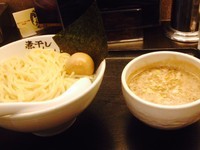 「つけめん¥800＋味玉（クーポン）」@煮干しらーめん青樹 立川店の写真