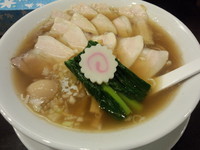 「チャーシュー麺並盛（１０００円）」@銀座 朧月 目黒処の写真