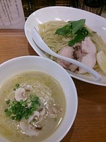 「濃厚鶏茸つけ麺」@福の神食堂の写真