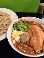 「コンデンス煮干しつけ麺」@666の写真