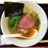 「鶏•煮干SOBA（並）850円」@銀座 篝 ラゾーナ川崎プラザ店の写真