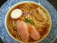 「【nijiの日】芳純鴨そば 熟成濃厚味玉付き ￥1000」@麺処 ほん田 nijiの写真