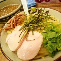 「淡麗烏賊干し塩つけ麺」@新橋 纏の写真
