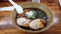 「笠間の黒ラーメン」@中華そば かっちゃんの写真