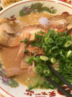 「こってり 飛び出せチャーシュー(+320円)」@天下一品 名古屋栄店の写真