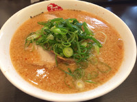 「ラーメン 硬め脂と辛いの多め」@京都銀閣寺 ますたにラーメン 日本橋本店の写真