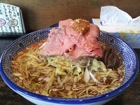 「牛そばローストビーフ 大盛り」@ぐるまん野州男の写真