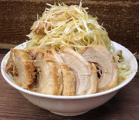 「大ぶた（840円）+ネギ（100円）」@ラーメン二郎 横浜関内店の写真