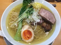 「塩中華そば（800円）」@竹末東京プレミアムの写真