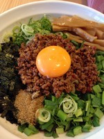 「台湾混ぜそば 大盛」@麺屋 こころ 大岡山本店の写真