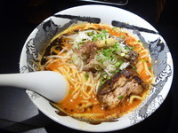 「カラシビ味噌らー麺（カラ普通、シビ増し）　８００円」@カラシビ味噌らー麺 鬼金棒 池袋店の写真