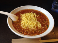 「担々麺 四番・ライス800円＋150円」@麺や 菊壱の写真