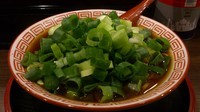 「中華そば(小)+ネギ」@麺屋7.5Hz 新橋店の写真