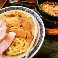 「魚とんつけ麺(1.5玉)780円」@麺屋 わかなの写真