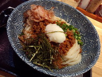 「肉味噌温玉ぶっかけ（冷）680円」@讃岐ぶっかけやの写真