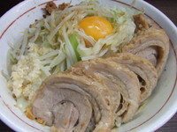 「小ぶた＋汁なし　７９０円＋８０円」@ラーメン二郎 横浜関内店の写真