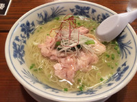 「とりそば  クーポンで500円」@らーめん中華 澳の写真