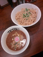 「つけ麺（並盛）８００円」@つけめんTETSU 渋谷店の写真