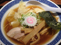 「ワンタン麺普通盛り650円」@舎鈴 アトレ上野店の写真