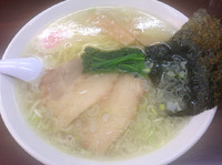 「しおらーめん730円」@らーめん福千の写真