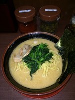 「ラーメン 650円 大盛り無料」@横浜家系ラーメン くれ家の写真