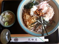 「【なめこおろしそば800円】→500円」@久田屋 そば店の写真