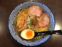 「和風鶏塩らーめん」@梅花亭の写真