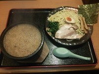 「濃厚豚骨伊勢海老つけ麺」@真心堂の写真