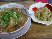 「チャーハンセット」@元祖第一旭 龍大横店の写真