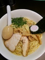 「【限定】ブリ節と鯛とアサリの白　800円」@おおぜき中華そば店の写真