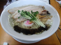 「チャーシュー中華そば塩味980円」@麺酒処 ふくろうの写真