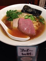 「鶏・煮干SOBA（並）850円」@銀座 篝 ラゾーナ川崎プラザ店の写真