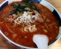 「排骨だんだん麺」@支那麺 はしご 新小岩店の写真