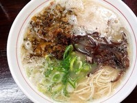 「辛子高菜ラーメン」@西新亭の写真