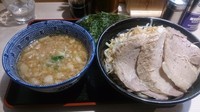 「背脂つけ麺＋特製トッピング」@らー麺土俵 鶴嶺峰の写真