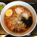 会津ラーメン（醤油）580円
