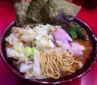 「ラーメン　大盛870円　キャベツ80円」@家系総本山 ラーメン吉村家の写真