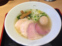 「特製淡麗鶏そば 塩」@松戸富田製麺 ららぽーとTOKYO-BAY店の写真