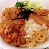 「【限定】煮干しまぜそば」@麺や 松辰の写真