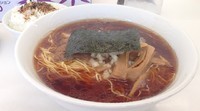 「大盛ラーメン＋半ライス(650円＋100円)」@あさひ軒の写真