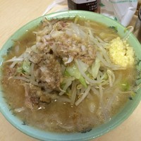 「ミニラーメン　￥700　ニンニクアブラ」@ラーメン二郎 京成大久保店の写真
