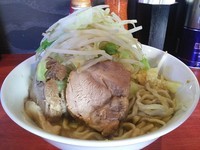「小ラーメン￥650 ニンニクヤサイ」@ラーメン二郎 会津若松駅前店の写真