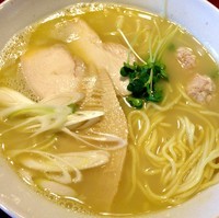 「鶏そば　本搾り　塩　（青森シャモロック）」@中華そばつけそば 千思萬考の写真