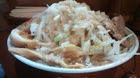 「海の塩らーめん（野菜、玉葱、背アブラ）＋味玉」@らーめん ぽっぽっ屋 水道橋店の写真