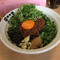 「台湾まぜそば　￥780　九条ネギ」@麺屋 こころ 大岡山本店の写真