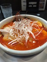 「辛味噌＋白ネギトッピング」@らーめん 山頭火 横浜店の写真