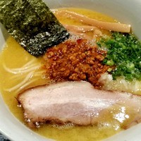 「鶏出汁カレーらーめん（飯割付）７８０円」@麺屋しゅうの写真