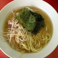 「ネギら〜めん　￥４００」@ラーメンチェーン バンライの写真