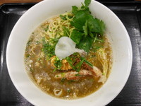 「イカニボシ＋イカごはん＋かえ玉」@ラーメン愉悦処 似星の写真